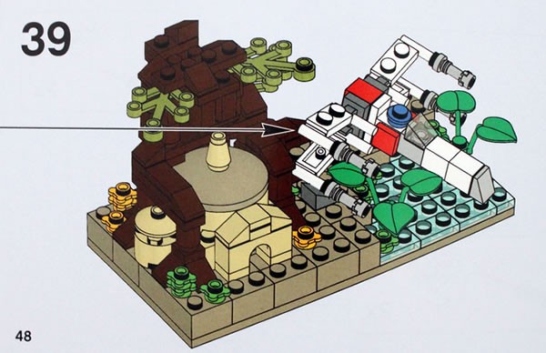 Lego star wars discount instructions for mini sets